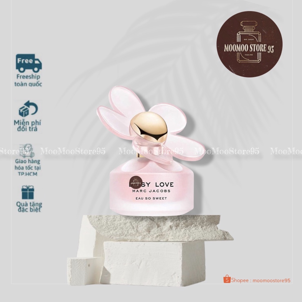 -𝐌𝐨𝐨𝐌𝐨𝐨-   𝐌𝐚𝐫𝐜 𝐉𝐚𝐜𝐨𝐛𝐬 Daisy Love Eau So Sweet EDT | Nước hoa nữ | Nhẹ nhàng , Sang trọng , Tươi mát