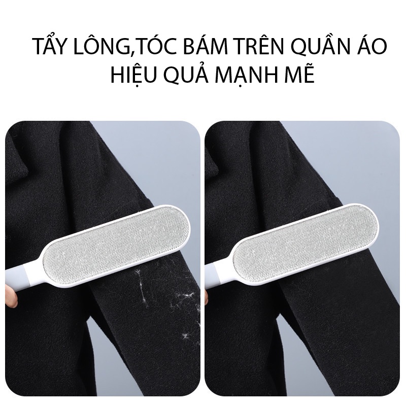 Bàn Chải Dọn Lông Tĩnh Điện,Chải Lông Tóc Dính Quần Áo,Dọn Bụi Giường Sofa