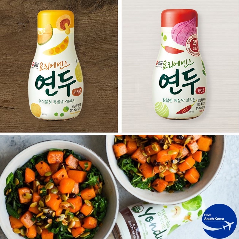 Nước cốt gia vị hữu cơ hàn quốc cho bé 1y+ YONDU VEGETABLE UMAMI SEMPIO 275ml [샘표] 요리에센스연두순