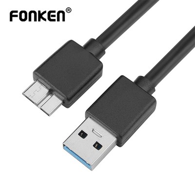 Cáp dữ liệu FONKEN 3.0 Micro B USB 5 Gbps cho Samsung Note3 / S5