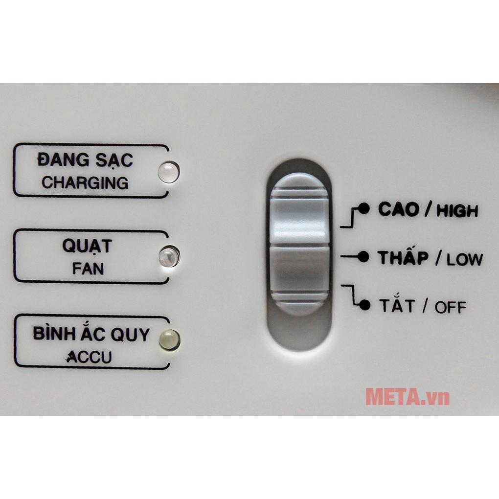 Quạt sạc Asia QS1001