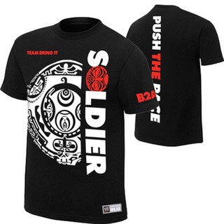 Áo phông wwe the rock "soldier"
