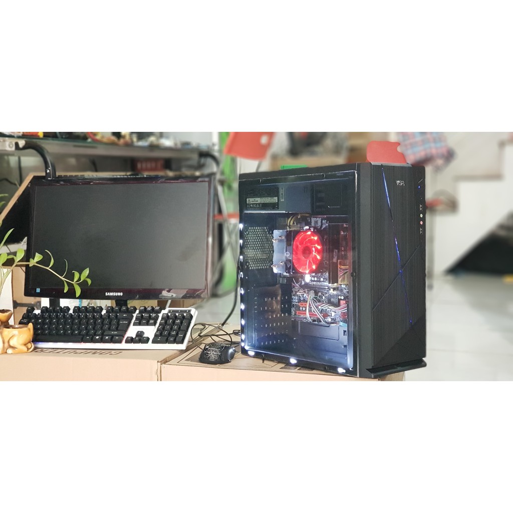 (HOT SALE) Máy vi tính chơi game lol max setting, A10 5800K, RAM 8GB, VGA Onboard 7660D 4GB, kèm màn hình 22inch | BigBuy360 - bigbuy360.vn