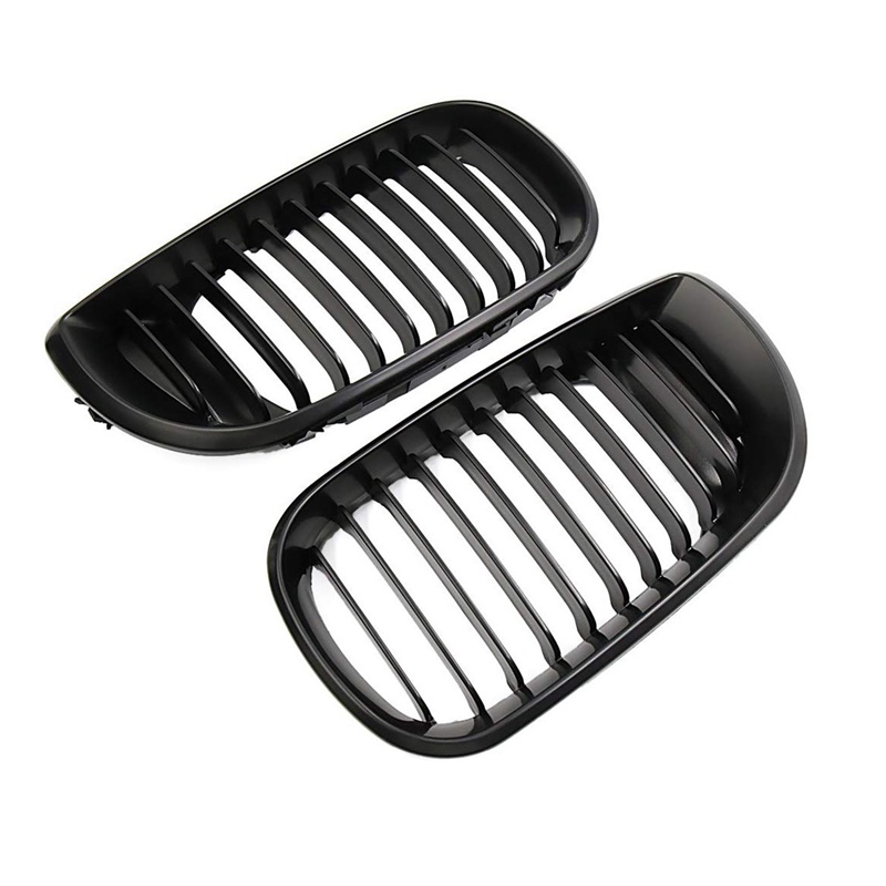 Lưới tản nhiệt màu đen nhám gắn mui xe BMW E46 4D 318I 320I 323I 328I 2002-2005