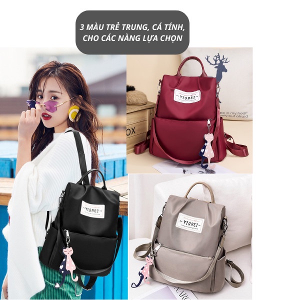 Balo nữ thời trang phong cách Hàn Quốc chống thấm nước cao cấp - BL02