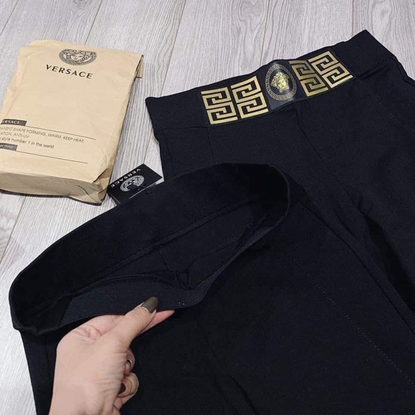 Quần Legging Cạp Cao Tôn Dáng Vạt Chéo