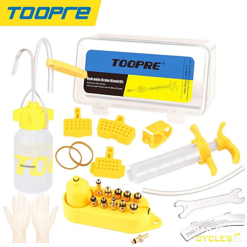Full bộ dụng cụ bơm thắng dầu Toopre