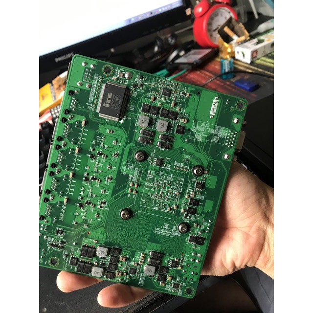 Router pfsense 4 cổng LAN, Chíp J1800 xung nhịp 2.4Ghz siêu nhỏ gọn 95