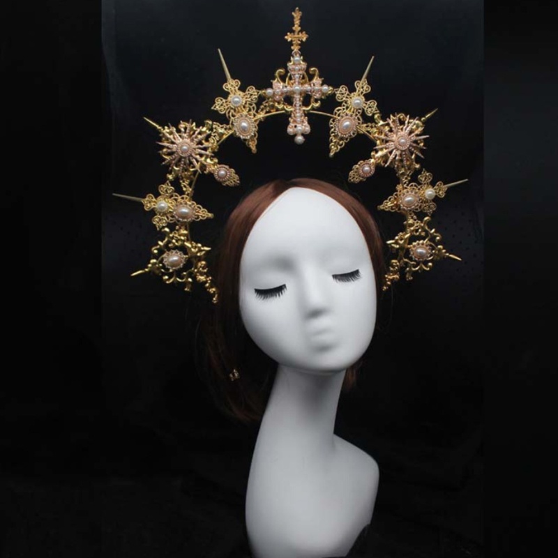 Vương Miện Đội Đầu Phong Cách Lolita Diy