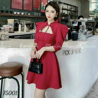 Đầm dáng xòe tiểu thư 3 màu cho nàng lựa chon
