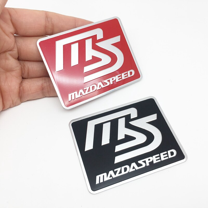 Logo 3D Bằng Nhôm Trang Trí Xe Hơi Mazda Speed 6 CX-5 CX5 CX3 7 2018