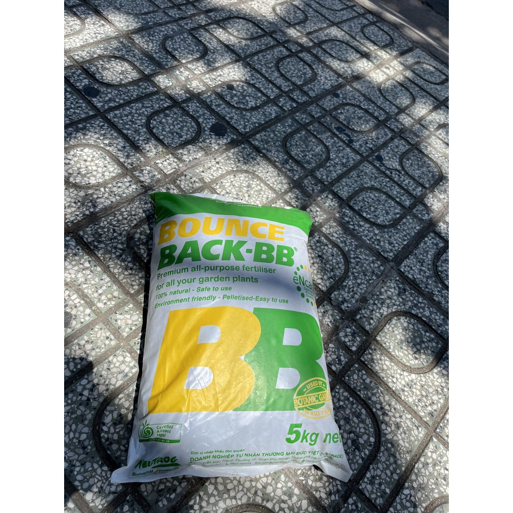 Phân HC Dynamix ĐẬM ĐẶC BB Bounce Back viên nén gói 5kg