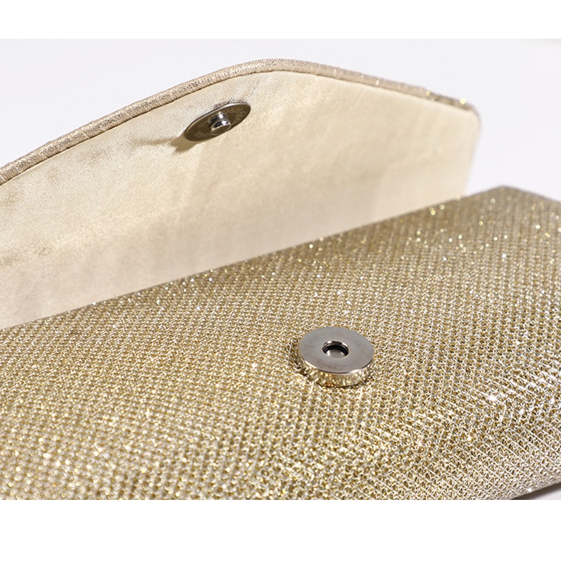 Túi Xách Tay Đính Kim Tuyến Lấp Lánh Thời Trang Dành Cho Nữ