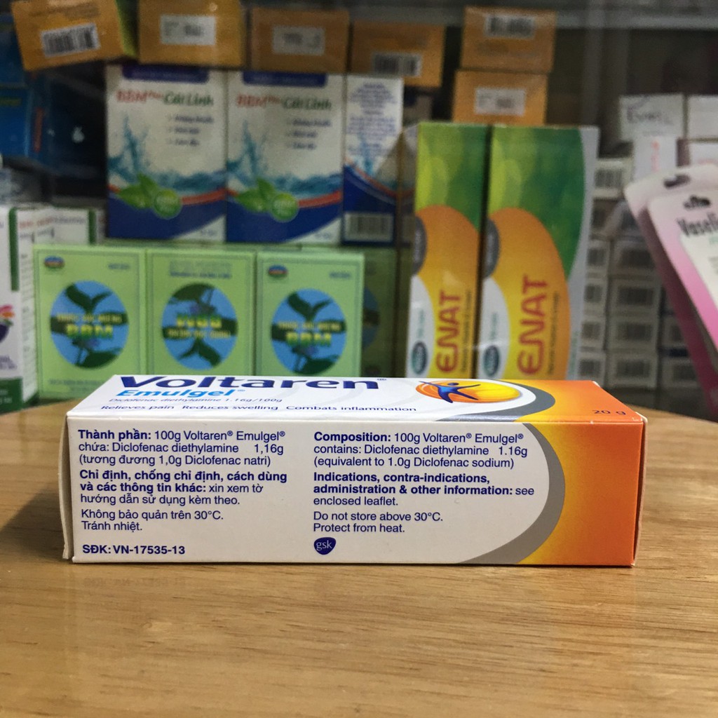 VOLTAREN EMULGEL - TUÝP 20G