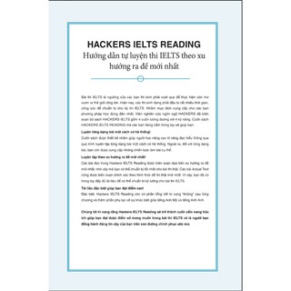 Sách Alphabooks - Combo Trọn Bộ 4 Cuốn Hackers IELTS ( Listening + Reading + Speaking + Writing)