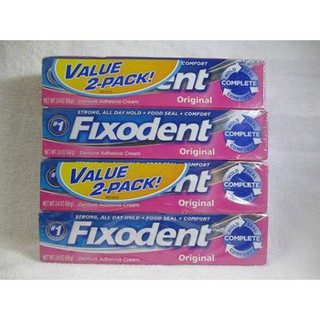 Keo dán hàm giả fixodent
