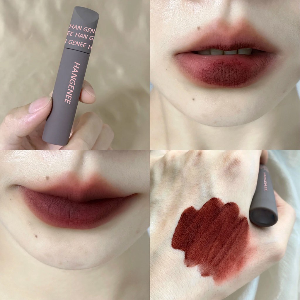 Son lì RIPE GIRL mịn mượt như nhung lâu trôi không lem chống dính cốc phong cách Hàn Quốc