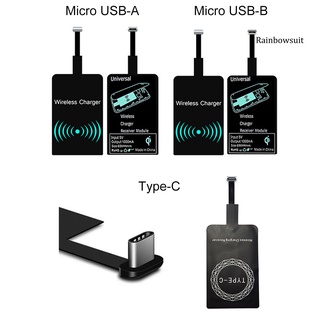 Thiết Bị Nhận Sạc Không Dây USB Type-C Qi Cho iPhone Android