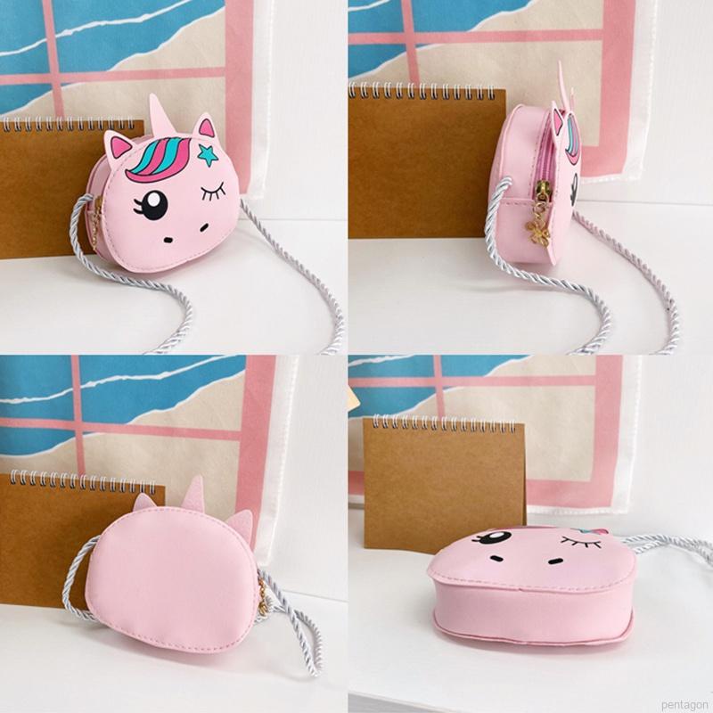 Túi đeo chéo hình hoạt hình dễ thương cho bé gái