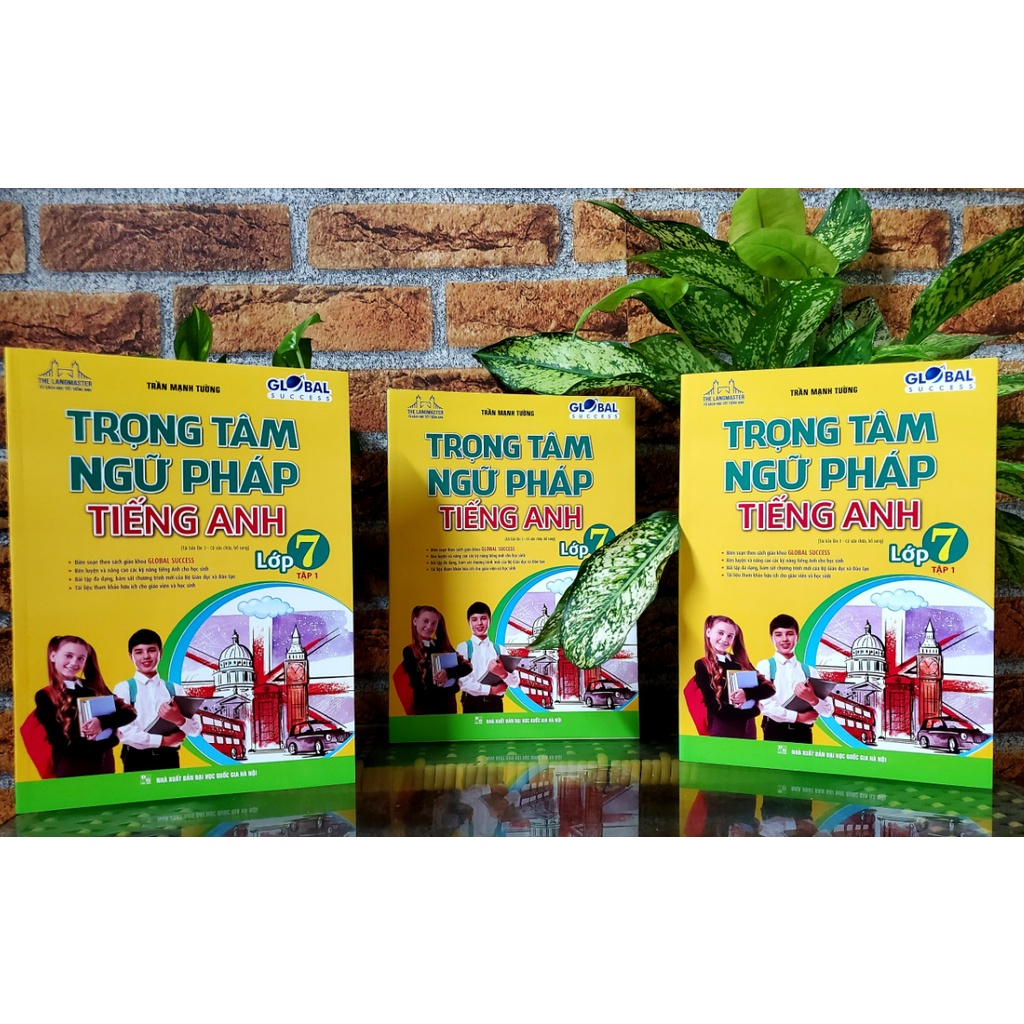 Sách - GLOBAL SUCCESS Trọng tâm ngữ pháp tiếng Anh lớp 7 tập 1 (tái bản 3)