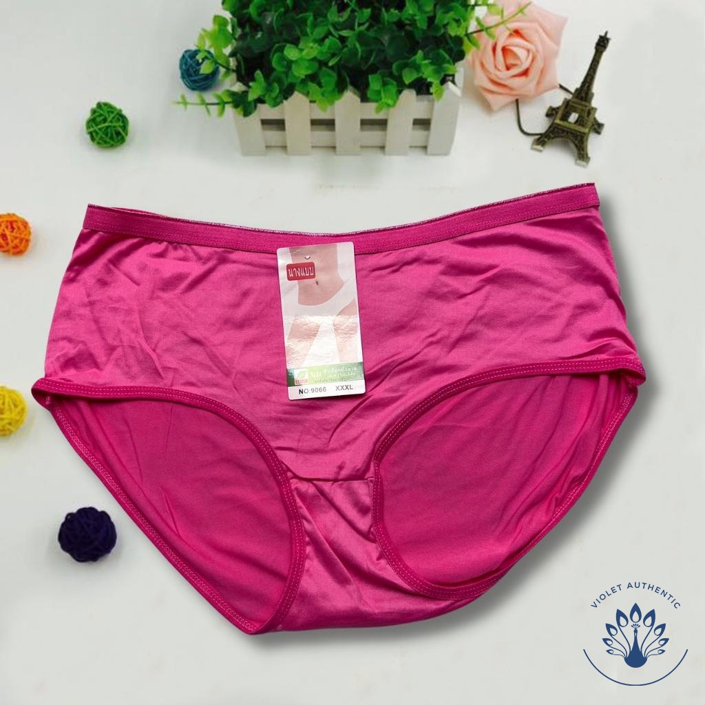 Quần lót nữ cotton bigsize cạp cao cho người béo mập bầu trung niên 60-80kg Q9066 _ 9066