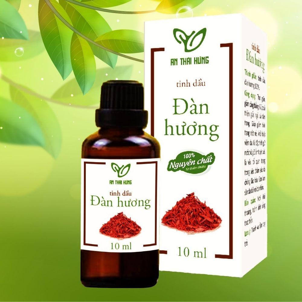 Tinh dầu thiên nhiên nguyên chất An Thái Hưng 10ml, dùng matxa, khử mùi, diệt khuẩn, làm ấm cơ thể, thư giãn,...