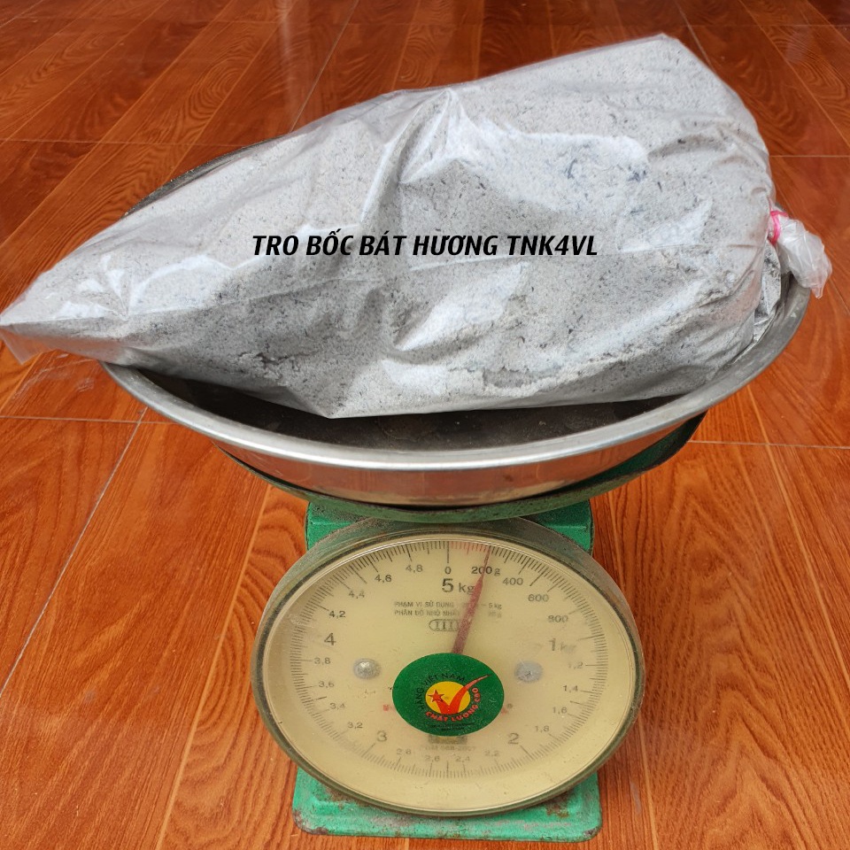 Tro Bốc Bát Hương - Tro Trấu Nếp Thay Bát Hương Bát Nhang Gói 200gr Mã TNK4VL