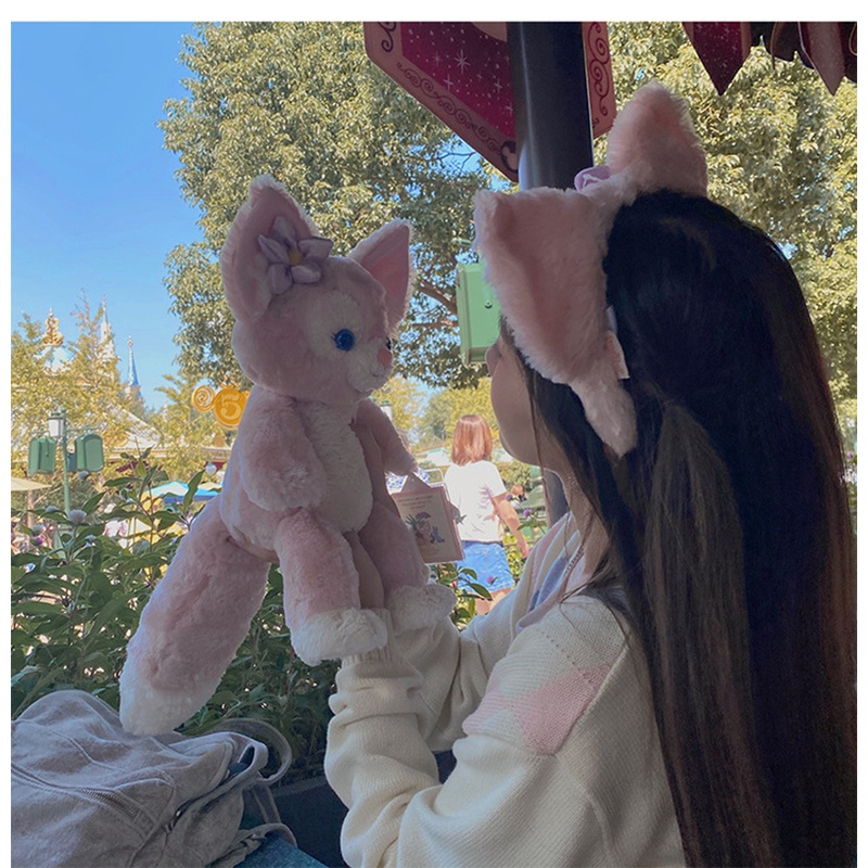 Băng Đô Cài Tóc Hình Búp Bê Hoạt Hình Belle Dễ Thương Thời Trang Thu Đông