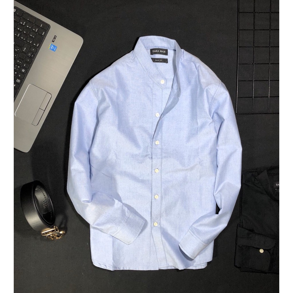 ÁO SƠ MI NAM CỔ TRỤ