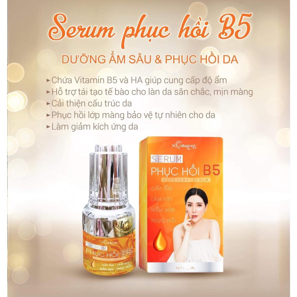 Serum cấp ẩm phục hồi trẻ hóa làm sáng da B5 Ncollagen 30ml
