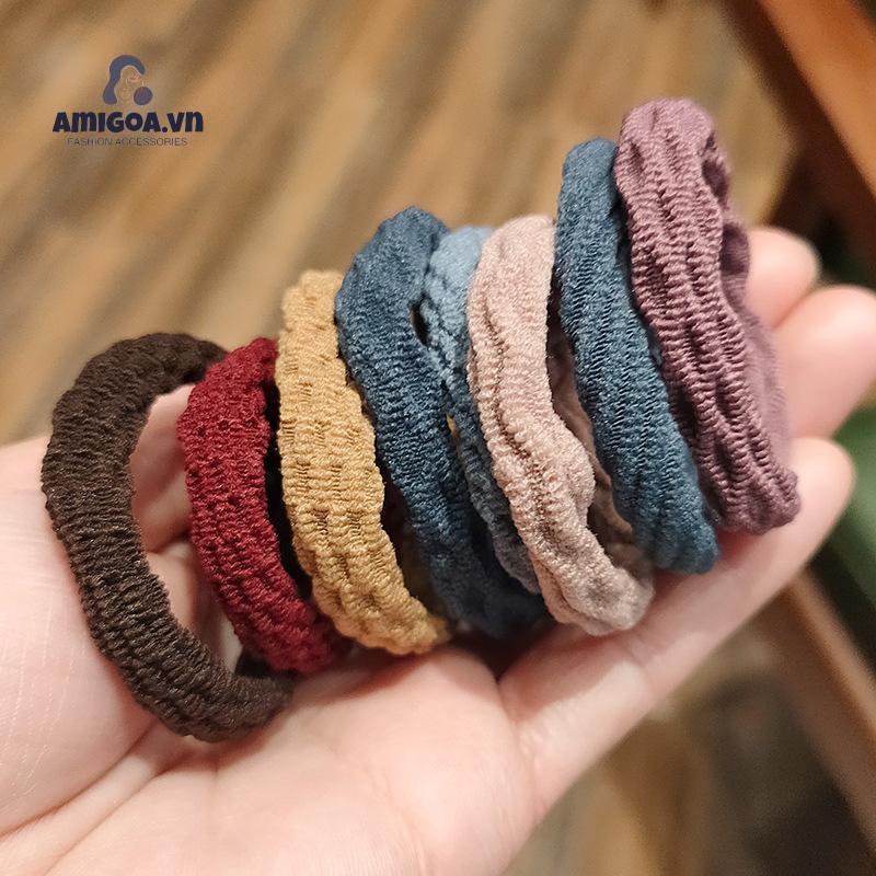 ✨✨Dây buộc tóc, chun buộc tóc, cột tóc phong cách Hàn Quốc nhiều màu