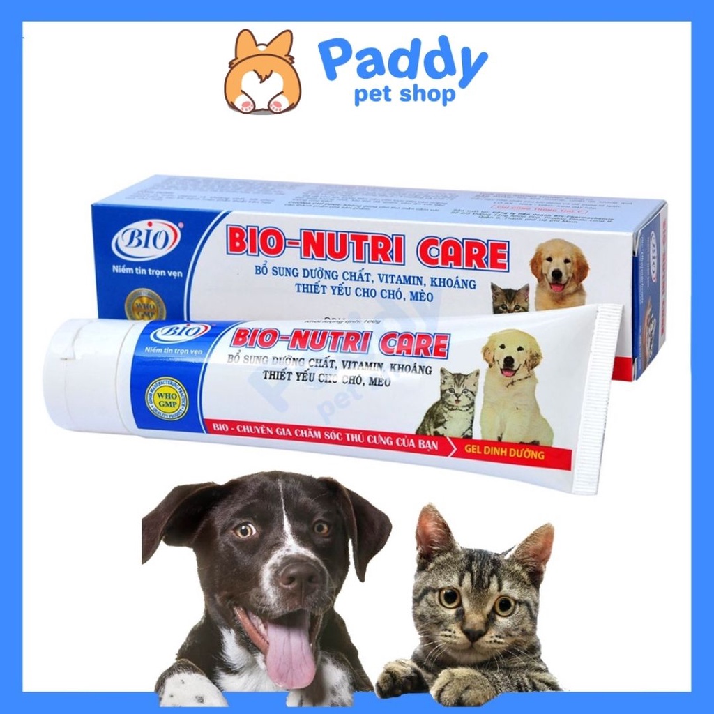 Gel Dinh Dưỡng Cho Chó Mèo Bio Nutri Care (100g)