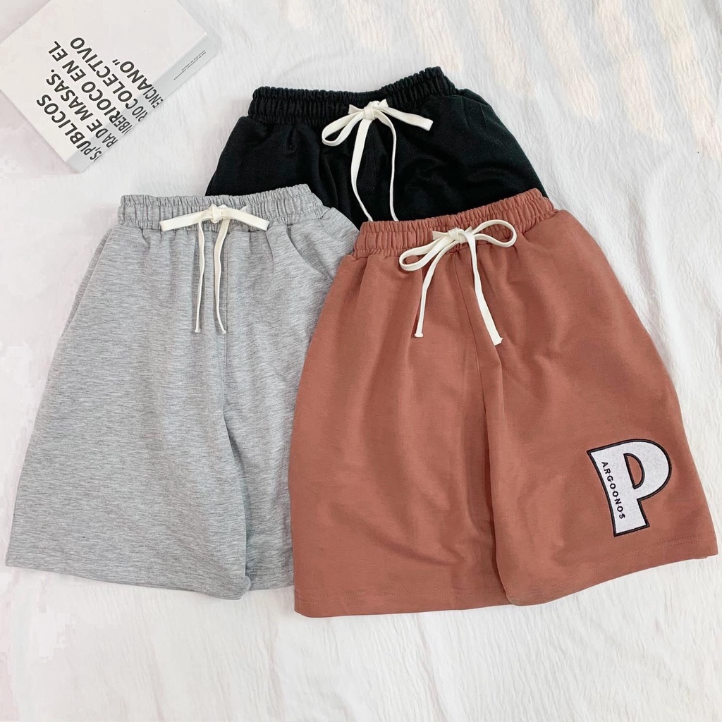 Quần Short Nam Nữ Po Thun Da Cá Form Rộng – Tuni Store