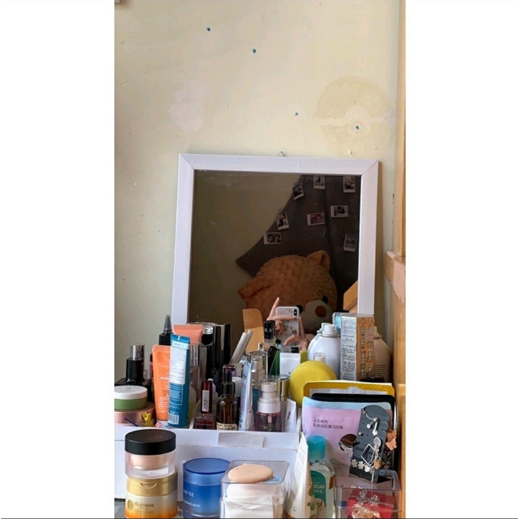 Gương soi treo tường gương để bàn decor kt 30x40