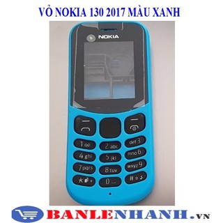 VỎ NOKIA 130 2017 MÀU XANH [VỎ ZIN, XỊN]