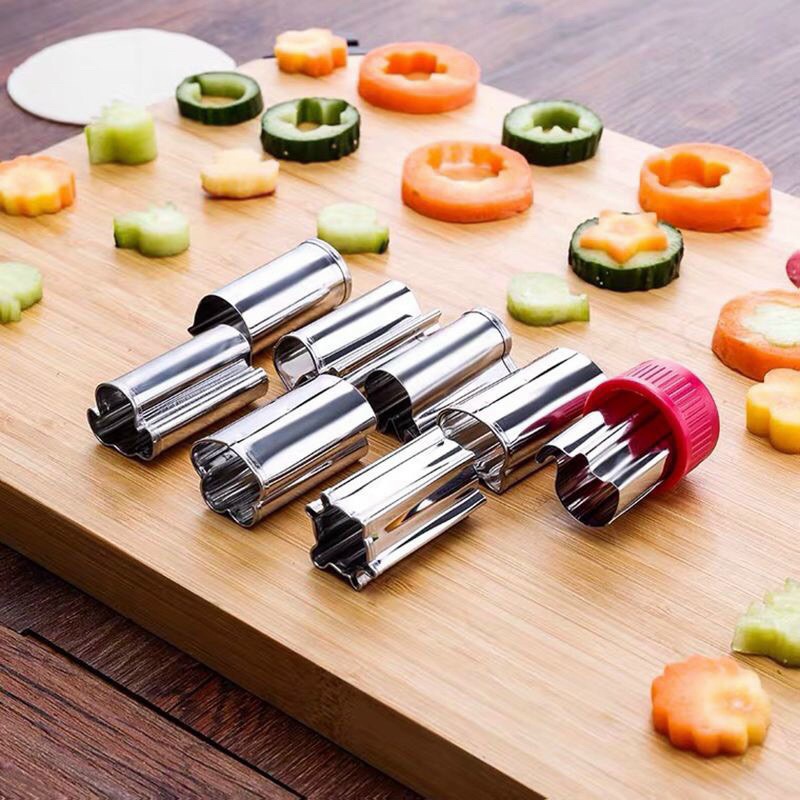 Bộ Dụng Cụ Tạo Hình Hoa Quả Đa Năng 8 Món