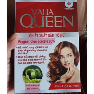 Viên tăng cường nội tiết tố nữ Valia Queen lọ 60 viên