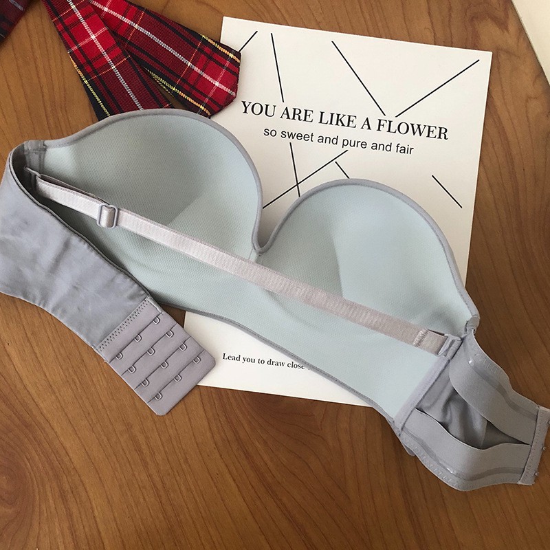 💕HÀNG LOẠI 1💕 Áo Lót Chống Tụt [ FREESHIP] Áo Lót Không Dây Cup Ngực Cài Trước Nâng Đẩy Ngực | BigBuy360 - bigbuy360.vn