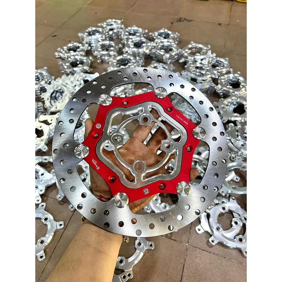 ❌COMBO ĐĨA Thắng Trước #4Lỗ size #267mm Khoen INOX 304. Chất Liệu:     Thép Cao Cấp, Cứng Cáp     Không Gỉ.