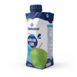 Nước dừa Vietcoco  330ml - Đặc sản Bến Tre