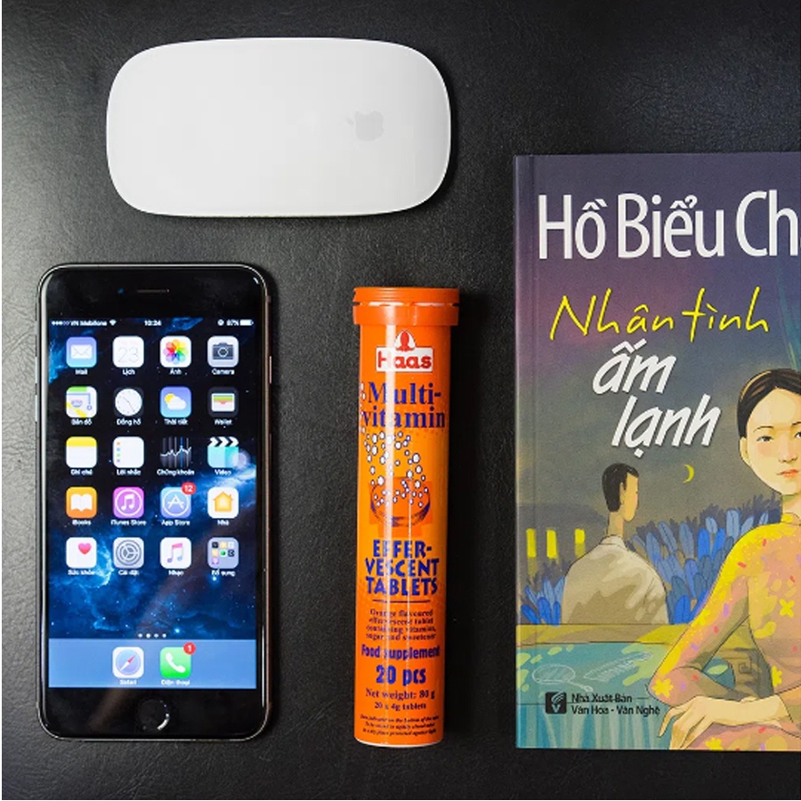 Viên sủi Multi Vitamin Effer Vescent Tablets Haas hương cam tuýp 20 viên giúp tăng cường sức đề kháng, giảm mệt mỏi