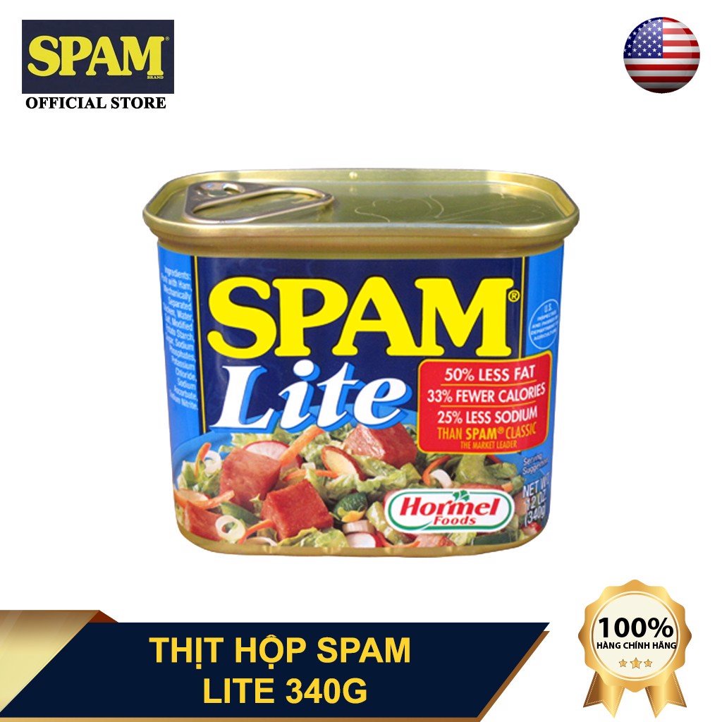 Thịt hộp Hormel SPAM® Classic 340g - Nhập Khẩu Mỹ