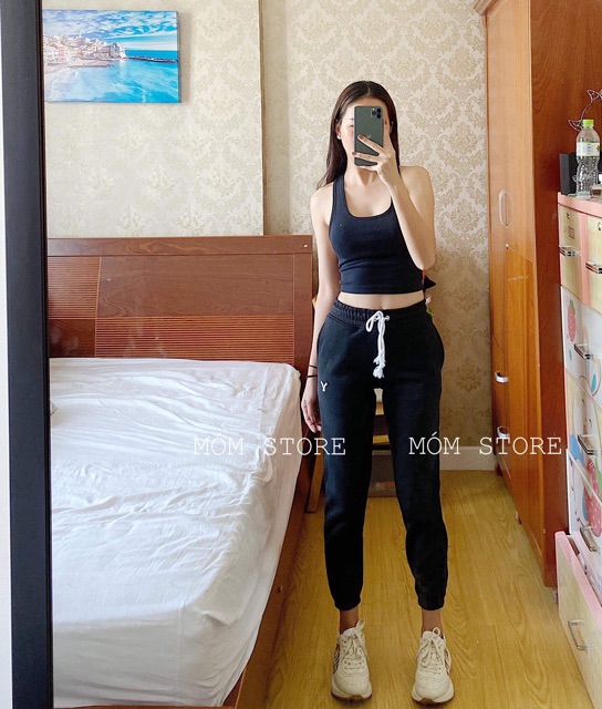 Quần Jogger Sọc Có Bo Bao Xịn Đẹp khách ơiiii
