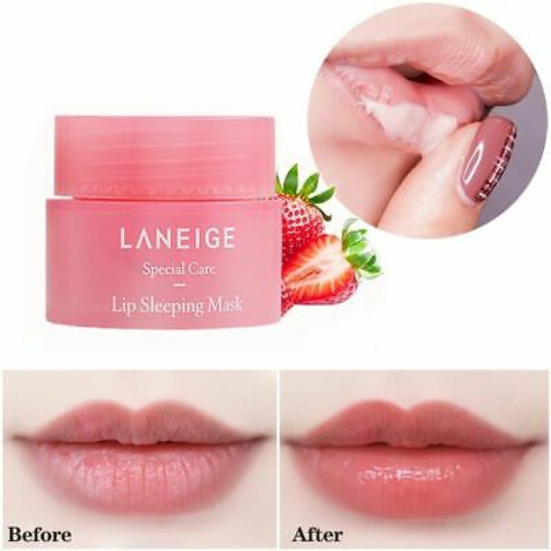 Nạ Ngủ Mặt - Môi Laneige Dưỡng Ẩm Mềm Mịn (Xem Mô Tả)