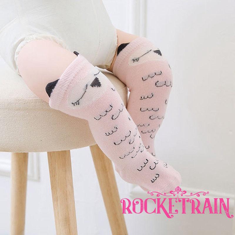 Vớ cotton chống trượt họa tiết hoạt hình cho bé trai và gái