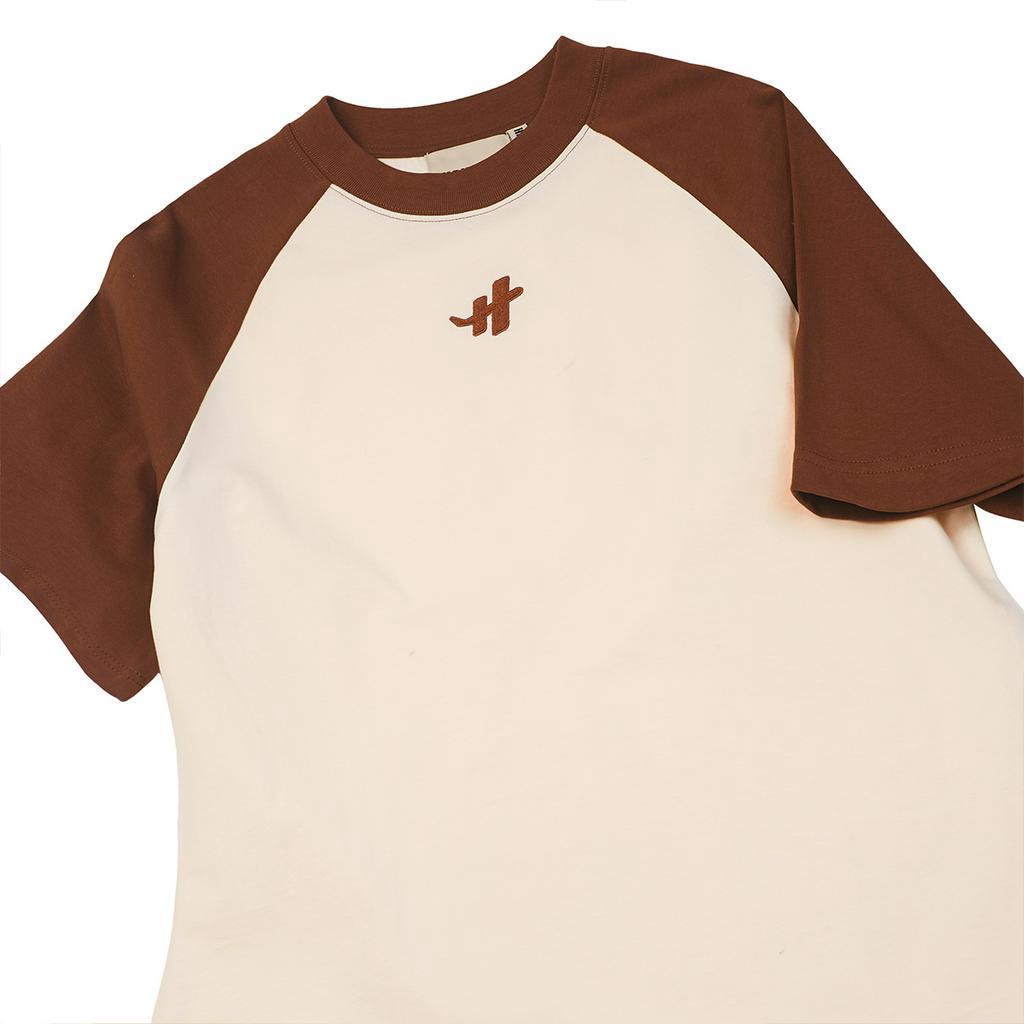 Áo Thun TEE H RAGLAN BABYTEE  Nam/Nữ 3 màu Cổ Tròn - HIGHCLUB Brand Chính Hãng