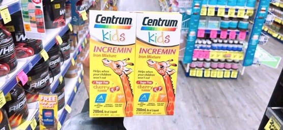 Centrum Kids cho bé biếng ăn mẫu mới