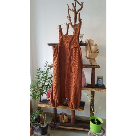 quần yếm boho