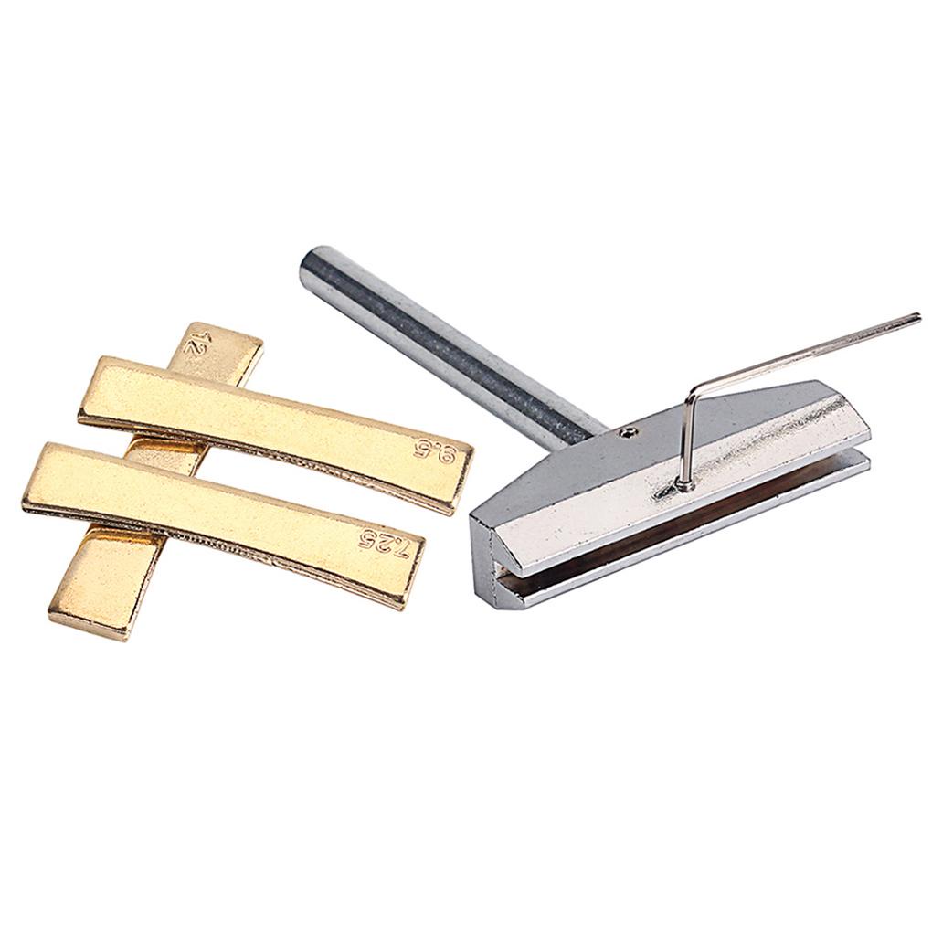 Bộ Dụng Cụ Sửa Chữa Phím Đàn Guitar Điện / Bass Bằng Hợp Kim DIY