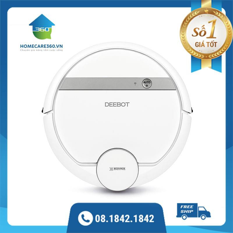 Robot hút bụi Ecovacs Deebot 900 Chính hãng - Bảo hành 18 tháng